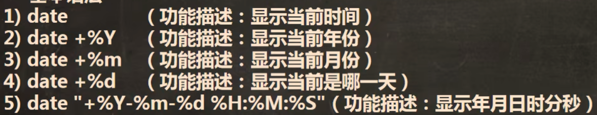date 指令